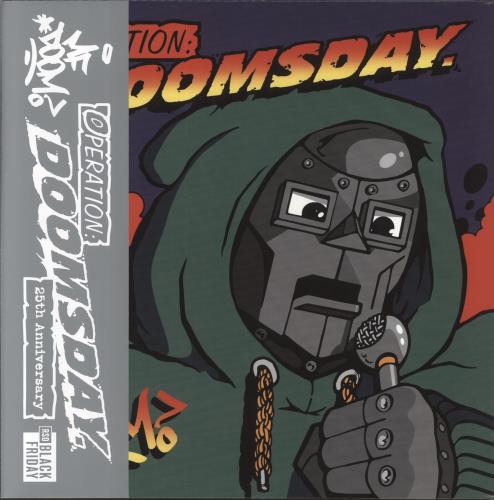 MF Doom Operation: Doomsday - Silver/Purple Swirl Vinyl & Silver/Green Swirl Vinyl - RSDBF 2-LP vinyl record set (Double LP Album) US 1IK2LOP861290