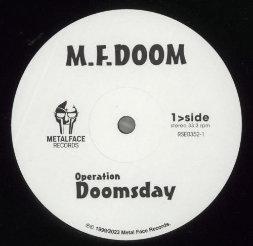 MF Doom Operation: Doomsday 2-LP vinyl record set (Double LP Album) US 1IK2LOP889089