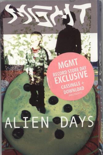 MGMT Alien Days - RSD13 cassette single UK MU6CSAL722359