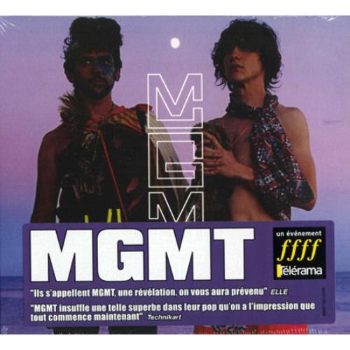 MGMT Oracular Spectacular CD album (CDLP) French MU6CDOR432595