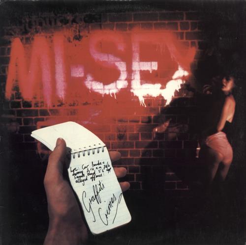 Mi-Sex Grafitti Crimes - 1st vinyl LP album (LP record) Australian NN-LPGR709776