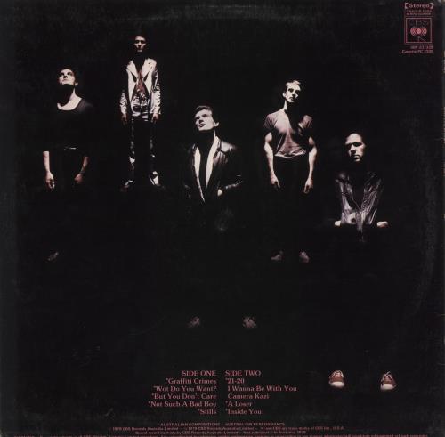 Mi-Sex Grafitti Crimes - 1st vinyl LP album (LP record) Australian NN-LPGR709776