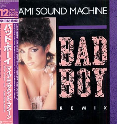 Miami Sound Machine Bad Boy Remix 12" vinyl single (12 inch record / Maxi-single) Japanese MSM12BA221644