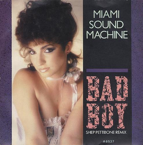 Miami Sound Machine Bad Boy 7" vinyl single (7 inch record / 45) UK MSM07BA287977