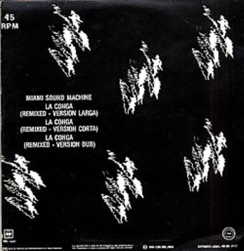 Miami Sound Machine La Conga - Remixed 12" vinyl single (12 inch record / Maxi-single) Venezuelan MSM12LA266262