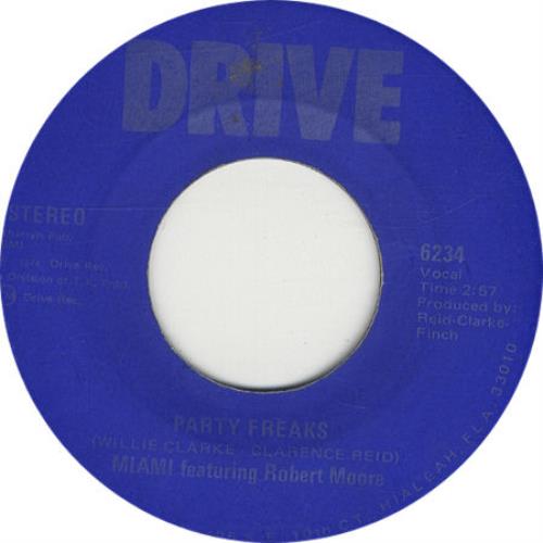 Miami Party Freaks 7" vinyl single (7 inch record / 45) US MI-07PA308804