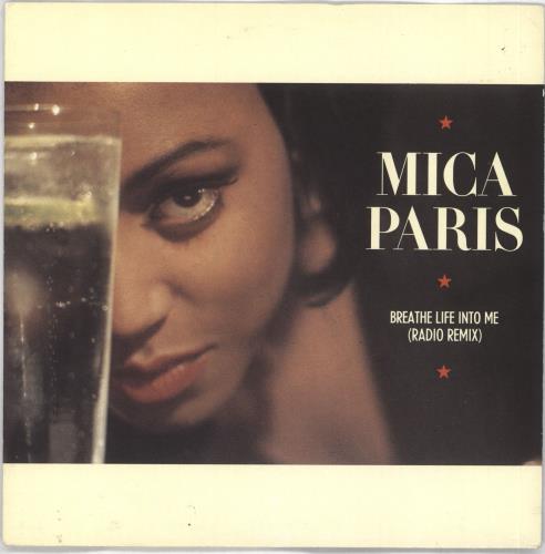 Mica Paris Breathe Life Into Me 7" vinyl single (7 inch record / 45) UK MIC07BR710569