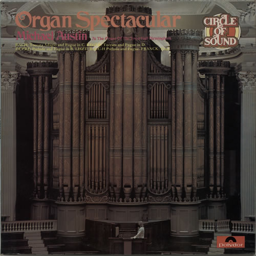 Michael Austin Organ Spectacular vinyl LP album (LP record) UK NZLLPOR641315