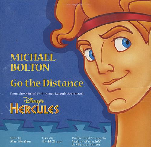 Michael Bolton Go The Distance CD single (CD5 / 5") Austrian BOLC5GO219150