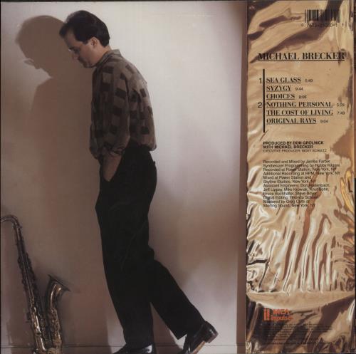 Michael Brecker Michael Brecker vinyl LP album (LP record) US NVJLPMI583632