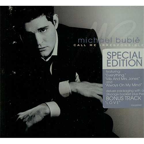 Michael Buble Call Me Irresponsible CD album (CDLP) Australian M6YCDCA407655