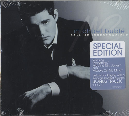 Michael Buble Call Me Irresponsible CD album (CDLP) US M6YCDCA417417