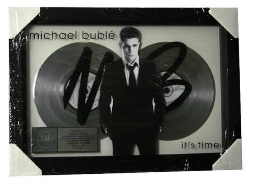 Michael Buble It's Time award disc US M6YAWIT440093