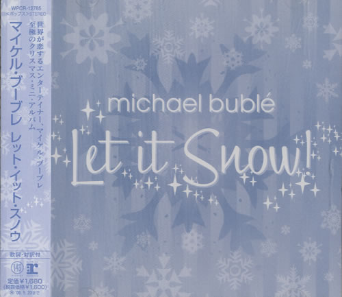 Michael Buble Let It Snow! CD album (CDLP) Japanese M6YCDLE463167