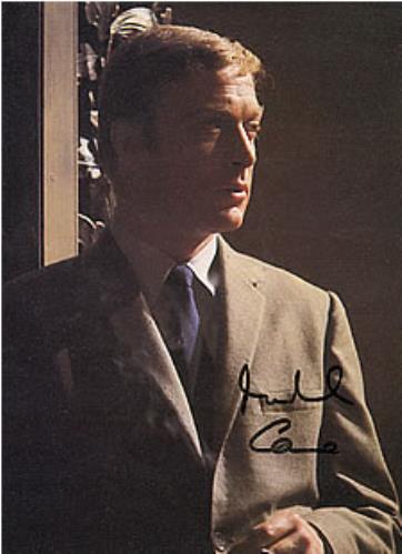 Michael Caine Autographed Picture memorabilia UK MC2MMAU260654