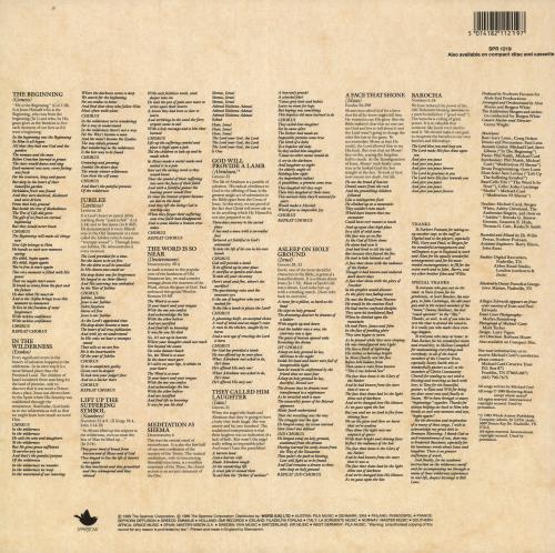 Michael Card The Beginning vinyl LP album (LP record) UK 1IFLPTH743979