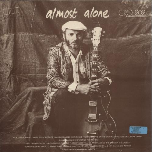 Michael Chapman Almost Alone vinyl LP album (LP record) UK MCNLPAL61711