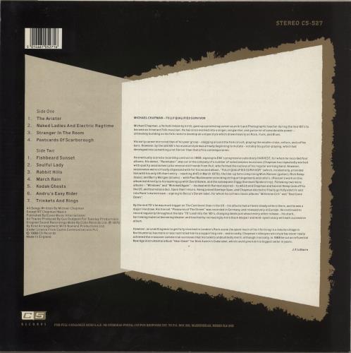 Michael Chapman Fully Qualified Survivor vinyl LP album (LP record) UK MCNLPFU873456