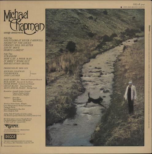 Michael Chapman Savage Amusement - VG vinyl LP album (LP record) UK MCNLPSA384123