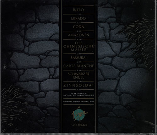 Michael Cretu Die Chinesische Mauer CD album (CDLP) German CRECDDI00167