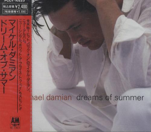 Michael Damian Dreams Of Summer CD album (CDLP) Japanese MCICDDR168962