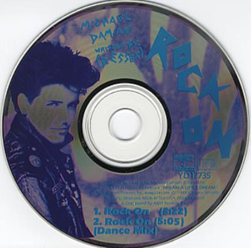 Michael Damian Rock On CD single (CD5 / 5") US MCIC5RO351916