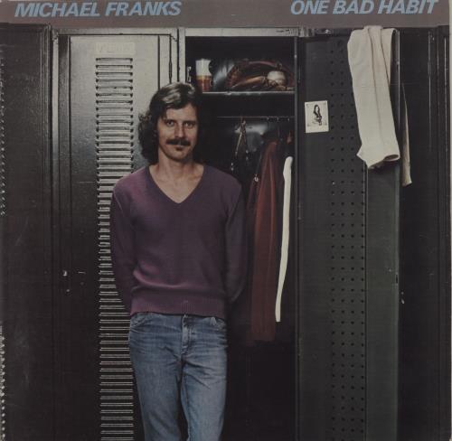 Michael Franks One Bad Habit vinyl LP album (LP record) US M6DLPON686120