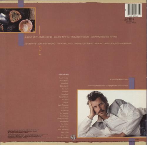 Michael Franks Passionfruit vinyl LP album (LP record) German M6DLPPA875911