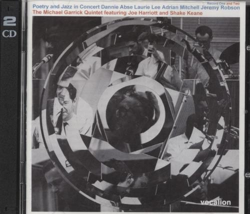 Michael Garrick Poetry And Jazz In Concert 2 CD album set (Double CD) UK MDQ2CPO834604