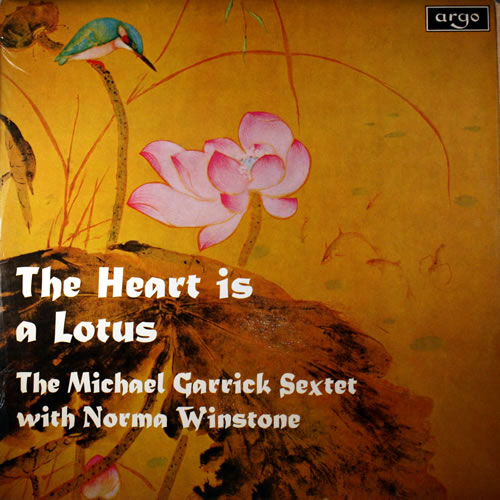 Michael Garrick The Heart Is A Lotus - Autographed vinyl LP album (LP record) UK MDQLPTH564745