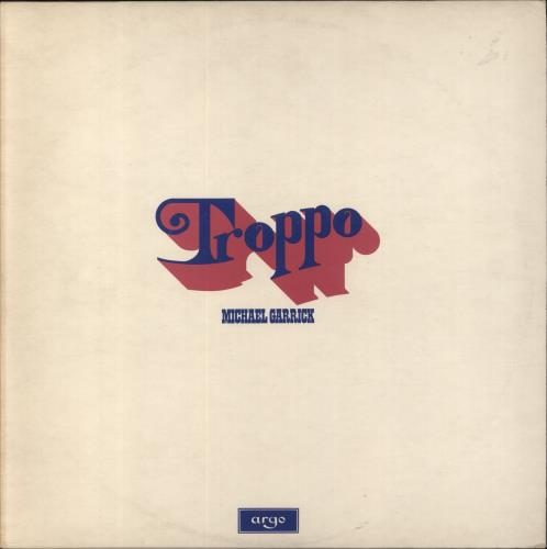 Michael Garrick Troppo - 1st vinyl LP album (LP record) UK MDQLPTR445834