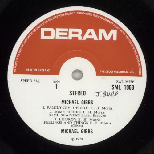 Michael Gibbs Michael Gibbs - VG vinyl LP album (LP record) UK MQZLPMI445251