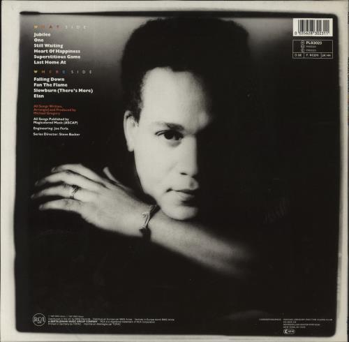 Michael Gregory Jackson What To Where vinyl LP album (LP record) German Q0CLPWH856086