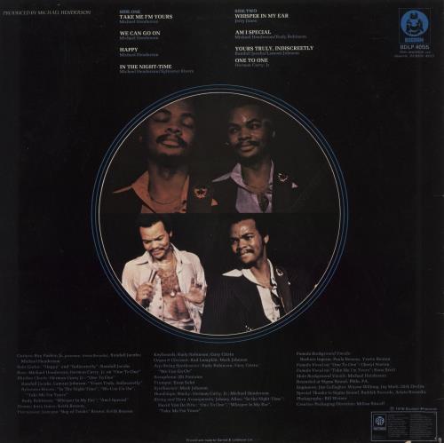 Michael Henderson In The Night-Time vinyl LP album (LP record) UK HE5LPIN869067