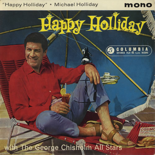 Michael Holliday Happy Holliday EP 7" vinyl single (7 inch record / 45) UK HO-07HA557050