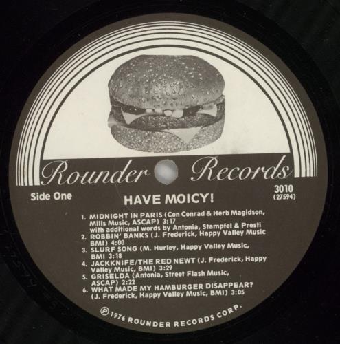 Michael Hurley Have Moicy! vinyl LP album (LP record) US MHULPHA42200