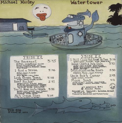 Michael Hurley Watertower vinyl LP album (LP record) US MHULPWA66058