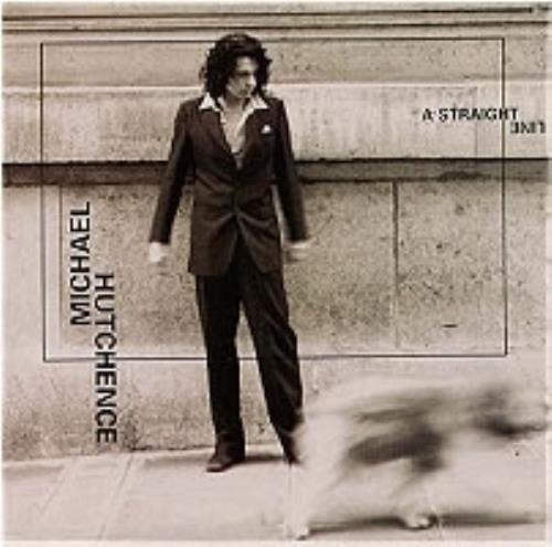 Michael Hutchence A Straight Line CD single (CD5 / 5") Spanish HUTC5AS179607