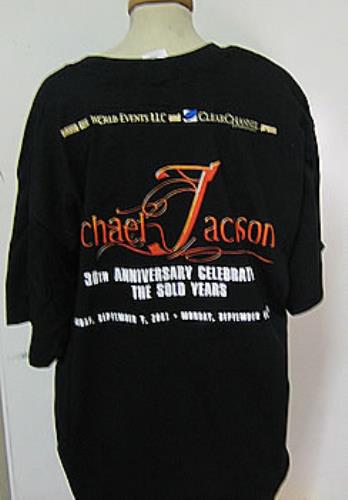 Michael Jackson 30th Anniversary Celebration: The Solo Years t-shirt US M-JTSTH386646
