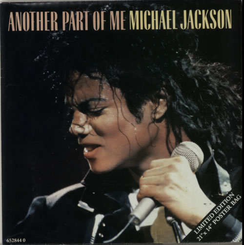 Michael Jackson Another Part Of Me - Poster Sleeve 7" vinyl single (7 inch record / 45) UK M-J07AN620302