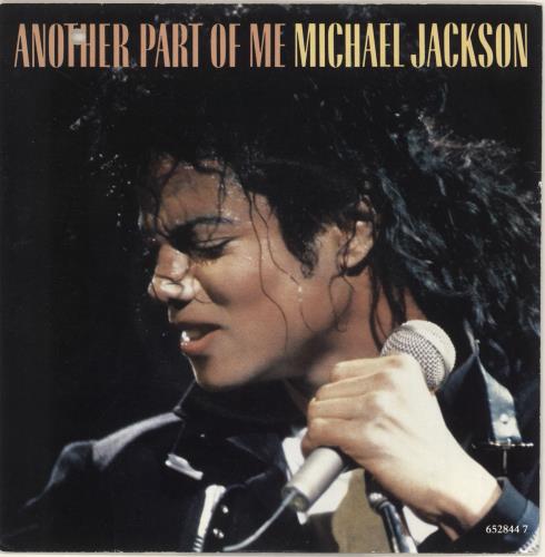 Michael Jackson Another Part Of Me - Punch hole 7" vinyl single (7 inch record / 45) UK M-J07AN723230