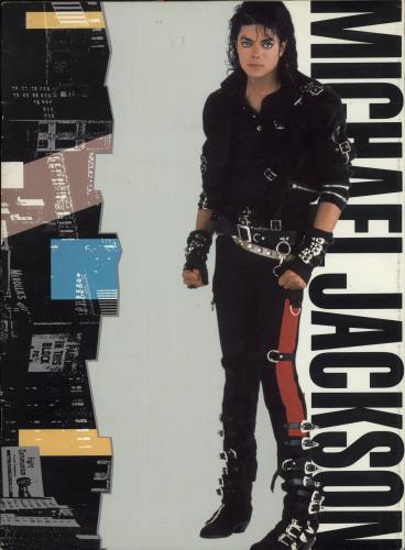 Michael Jackson Bad Tour Programme 1988 + Ticket Stub tour programme UK M-JTRBA867405