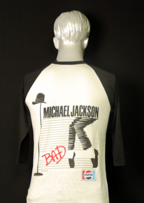 Michael Jackson Bad t-shirt UK M-JTSBA620666