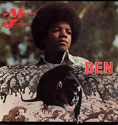 Michael Jackson Ben - Rats Slv vinyl LP album (LP record) US M-JLPBE04820