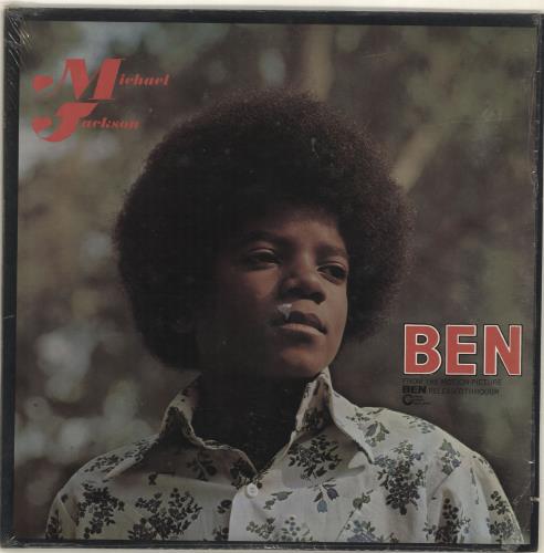 Michael Jackson Ben - Second Sleeve vinyl LP album (LP record) US M-JLPBE53897