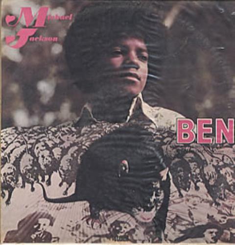 Michael Jackson Ben vinyl LP album (LP record) Colombian M-JLPBE280624