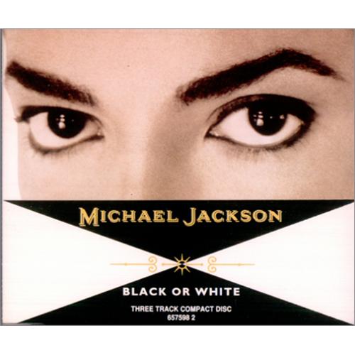Michael Jackson Black Or White CD single (CD5 / 5") UK M-JC5BL33113