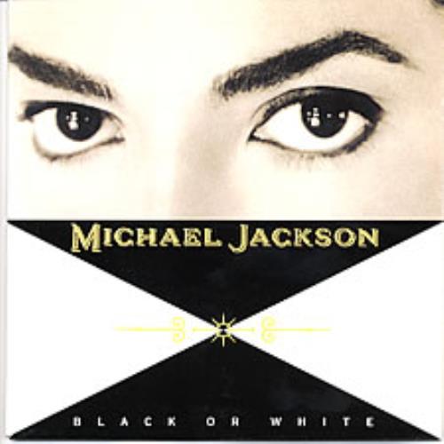 Michael Jackson Black Or White 7" vinyl single (7 inch record / 45) UK M-J07BL37970