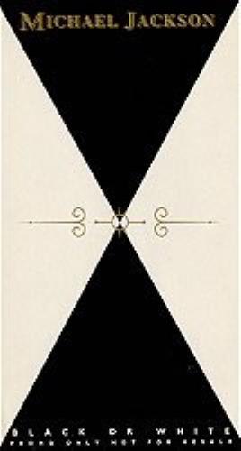 Michael Jackson Black Or White video (VHS or PAL or NTSC) UK M-JVIBL76185