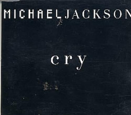 Michael Jackson Cry CD single (CD5 / 5") Brazilian M-JC5CR208809